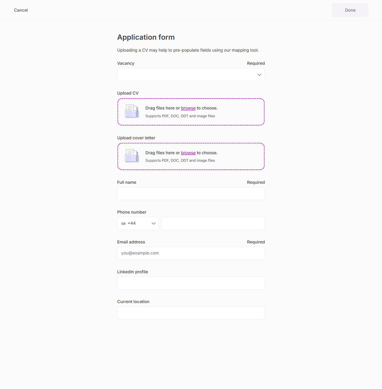 #21 Add applicant