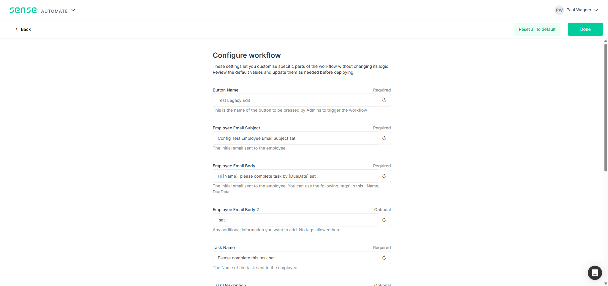 TC2: After reload — Priority 'High' and Notify Via 'Email, Slack' persisted
