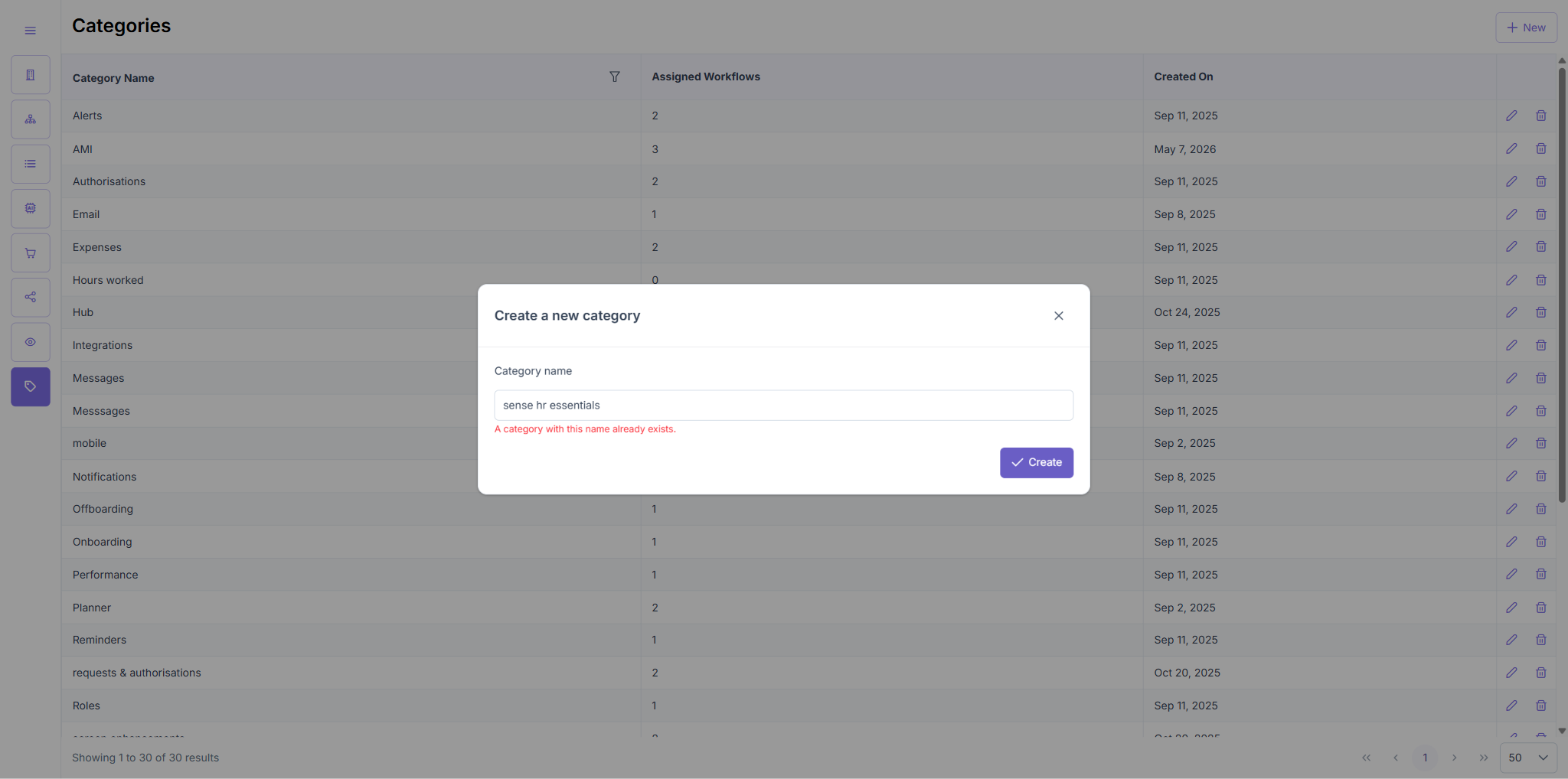 TC2: Duplicate error (different case — case-insensitive)