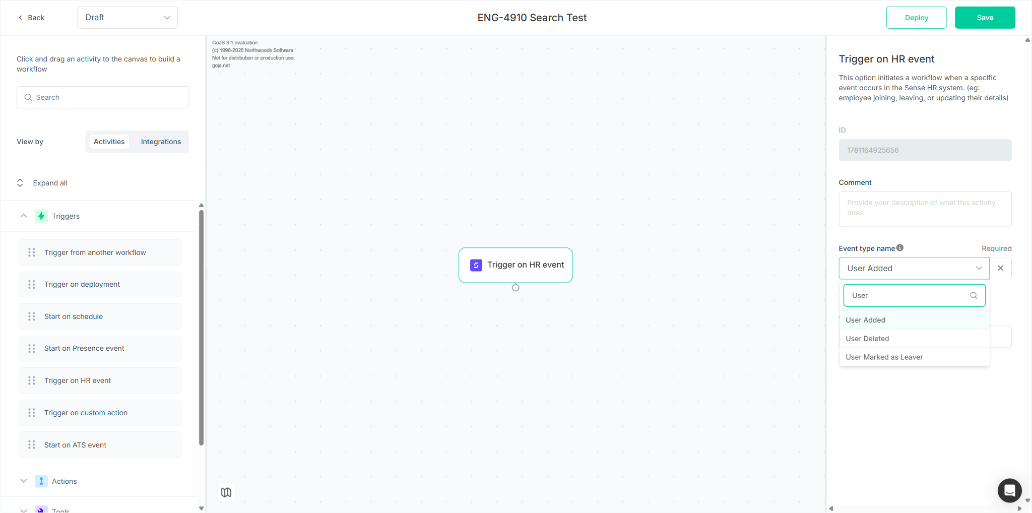 TC2: search