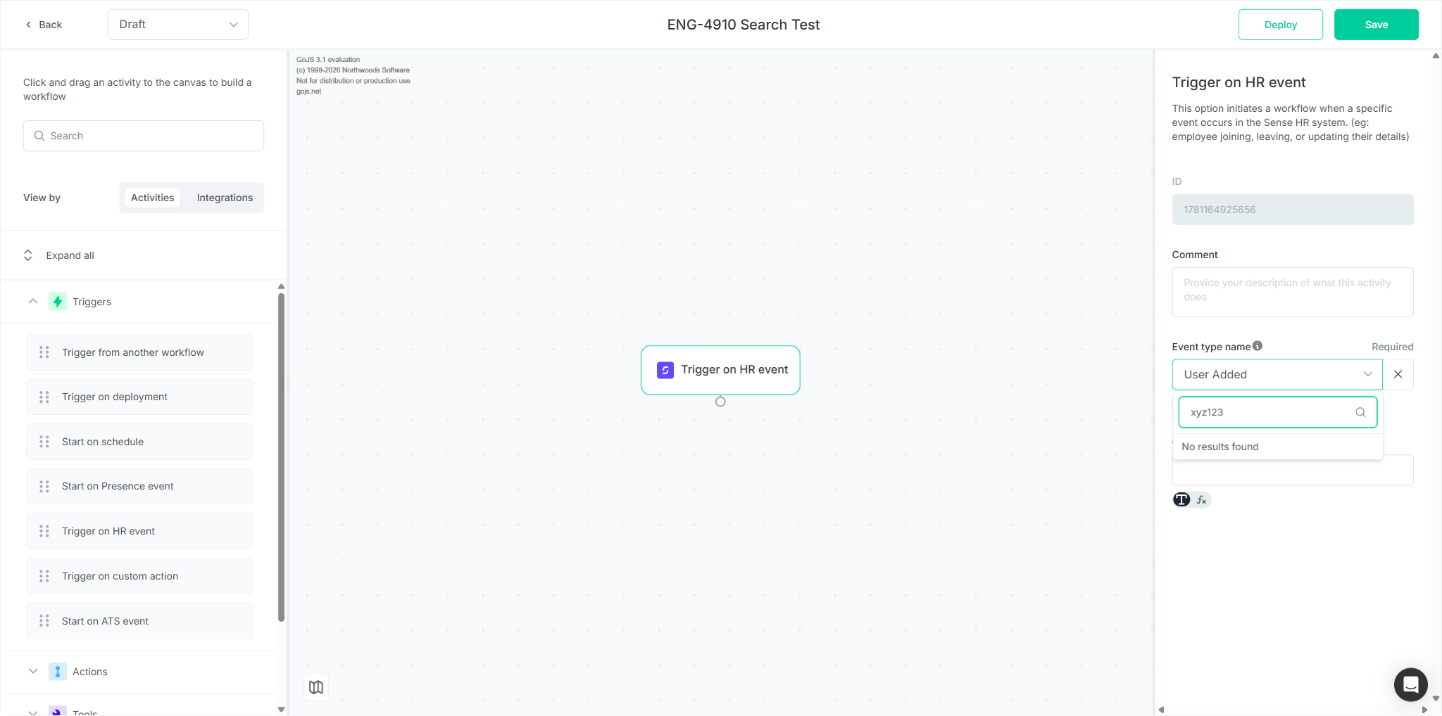 TC2: search
