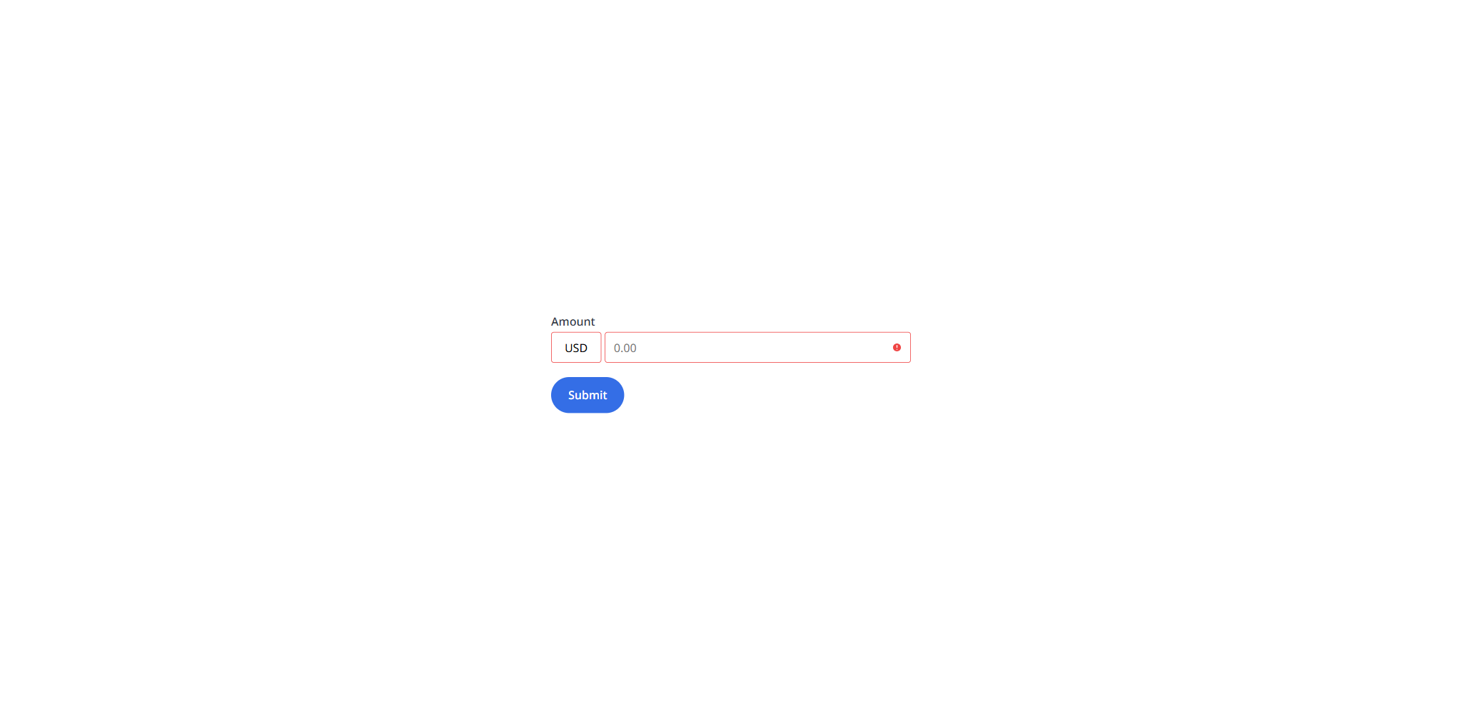 TC4: Error state - red border on both boxes + red 